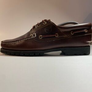 Timberland Men's Dark Brown Boat Shoes